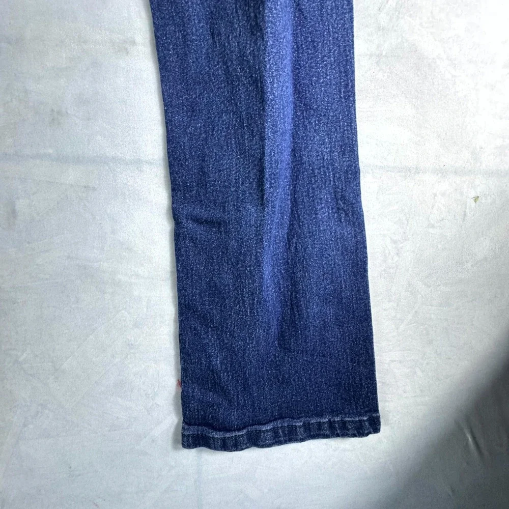 Beverly Hills Polo Club Straight Jeans Mens 34x32 Blue Denim Rider Logo Travel